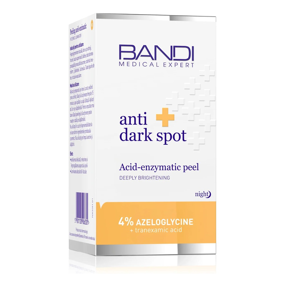 Bandi Anti Dark Spot Peeling Enzymatyczno Kwasowy Rozjaśniający Przebarwienia 30ml