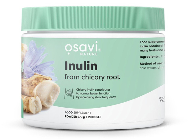 Osavi Inulin from Chicory Root Powder for Digestion and Gut Health 270g