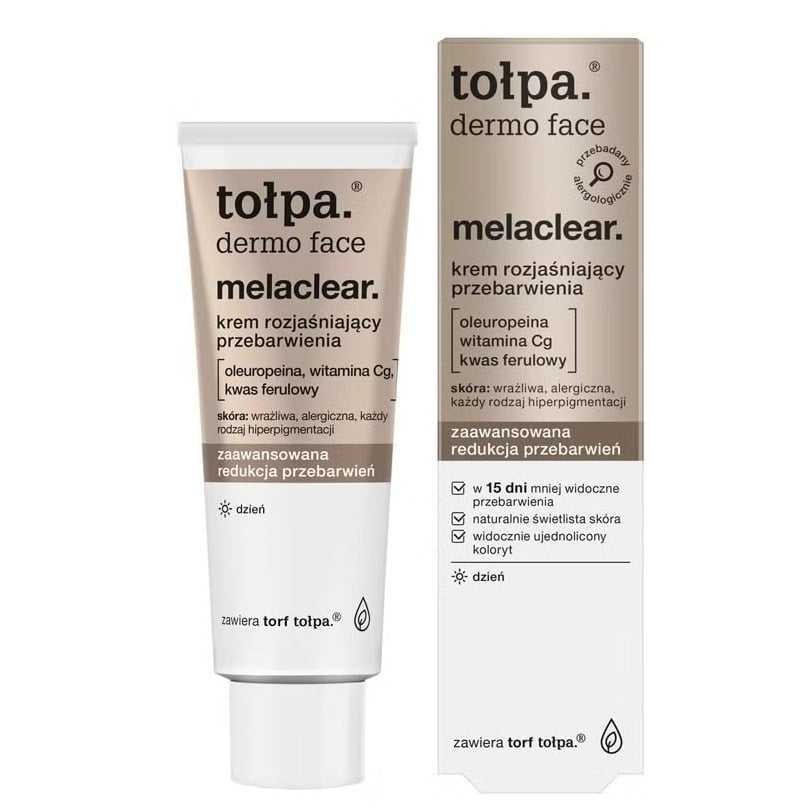 Tolpa Dermo Face Melaclear Brightening Day Cream For Hyperpigmentation Correction 40ml