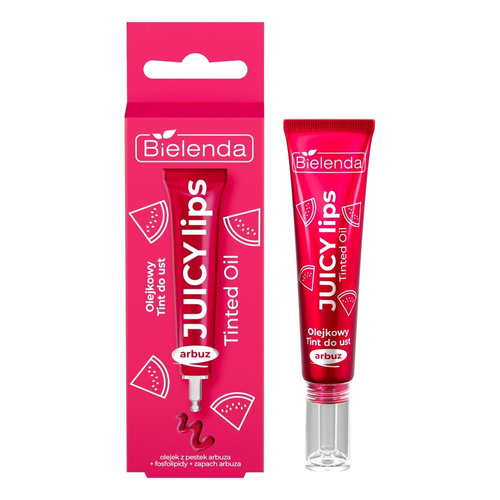 Bielenda Juicy Tint Oil Lip Tint with Watermelon Seed Oil and Phospholipids 10g