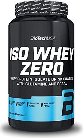 BioTechUSA Iso Whey Zero Whey Protein Isolate Dark Chocolate 908g