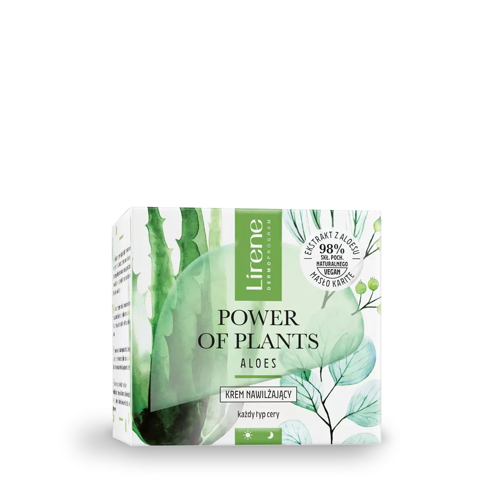 Lirene Power Of Plantis Krem Nawilżający 30+ Aloes 50ml