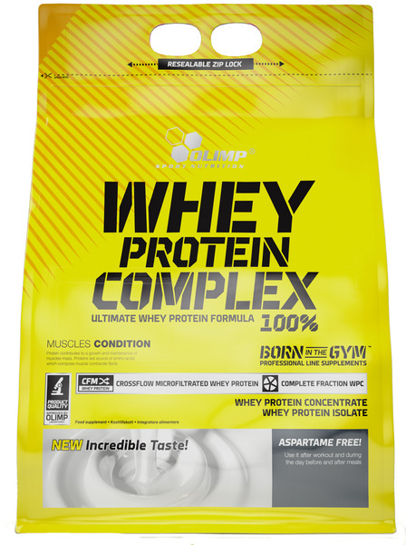 Olimp Nutrition Whey Protein Complex 100% Czekoladowe Białko w Proszku dla Sportowców 2270g