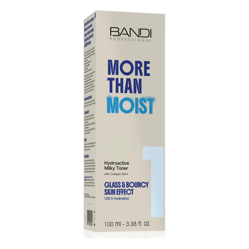 Bandi More than Moist Hydroaktywny Tonik Mleczny z Bankiem Kolagenu dla Skóry Suchej Odwodnionej 100ml