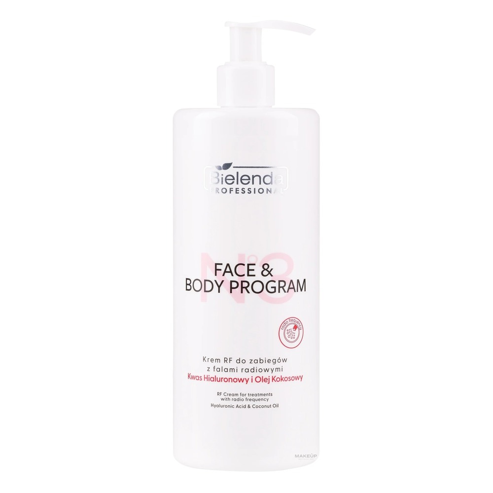 Bielenda Professional Face & Body Program Krem RF do Zabiegów z Falami Radiowymi 500ml