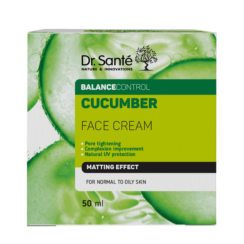 Dr.Sante Cucumber Balance Control Face Cream for Normal and Oily Skin 50ml