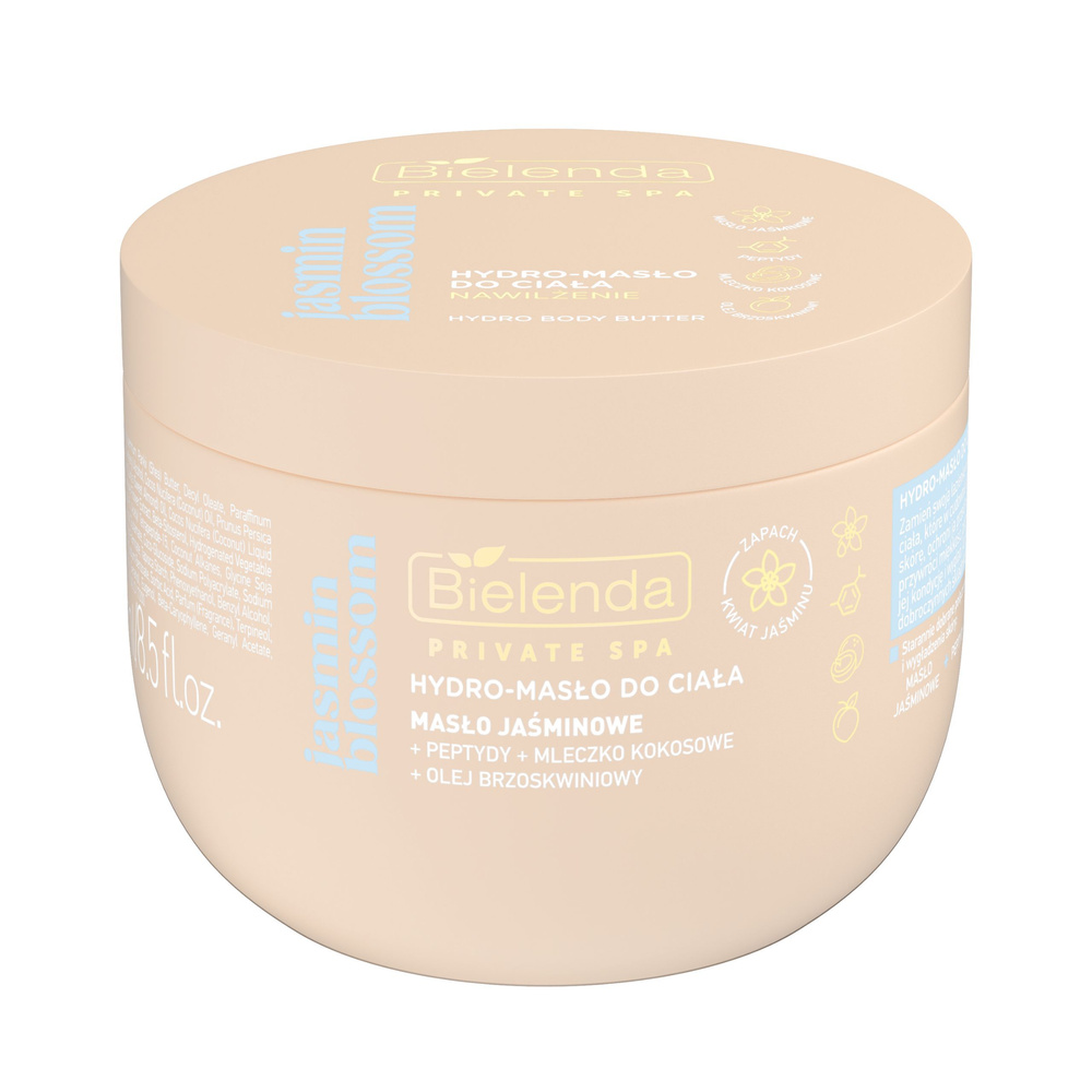 Bielenda Private Spa Jasmin Blossom Nawilżające Hydro-Masło do Ciała 250ml