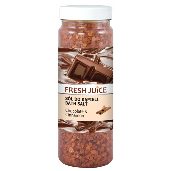 Fresh Juice Bath Salt Chocolate and Cinnamon 700g