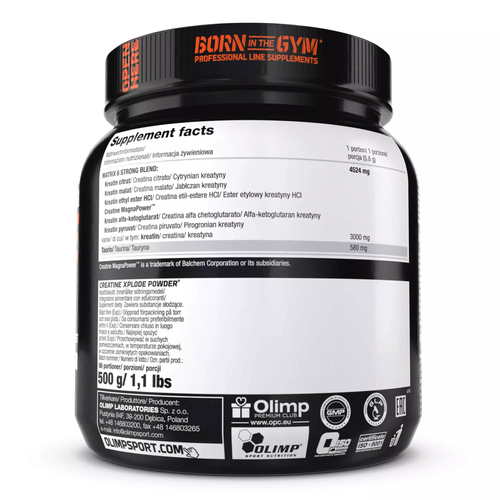 Olimp Creatine Xplode Pineapple 500g