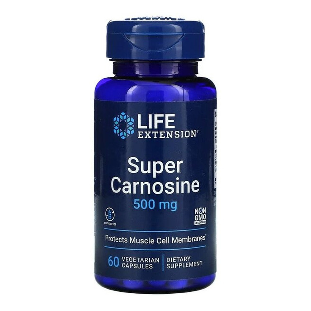 Super Carnosine, 500mg - 60 vcaps