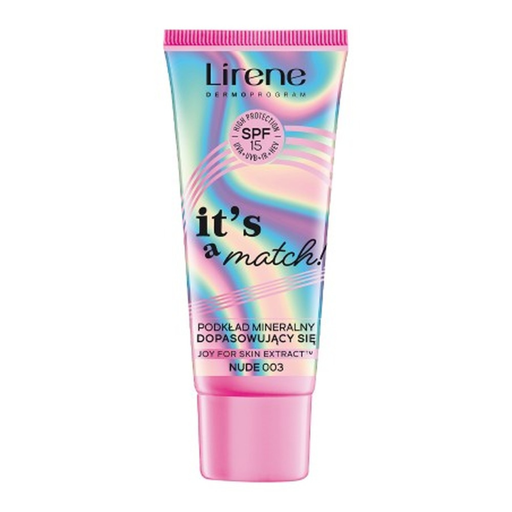 Lirene It's a Match! Podkład Mineralny Dopasowujący się SPF15 Nr 003 Nude 30ml