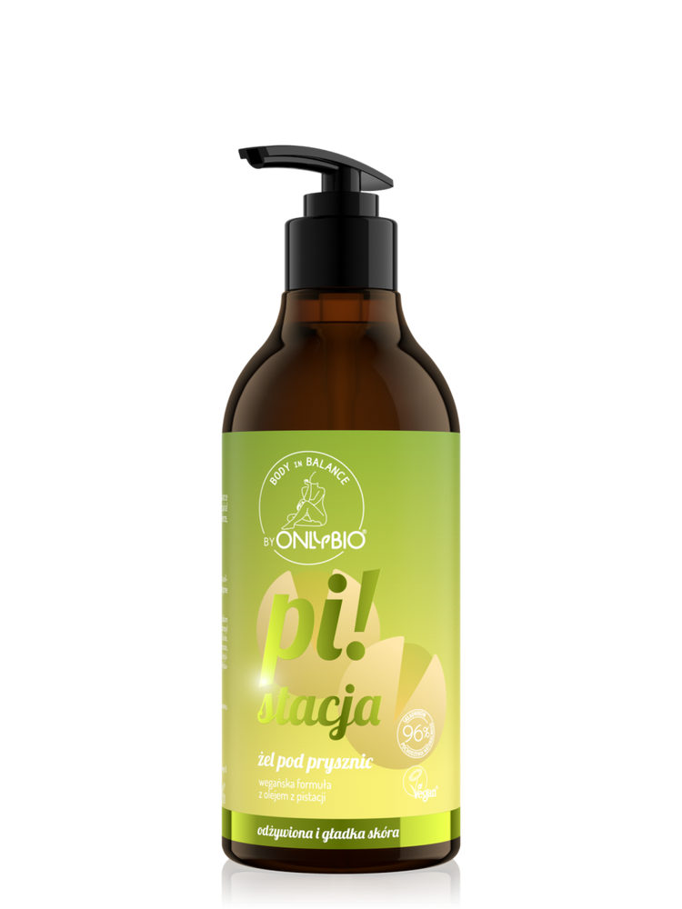 OnlyBio Body in Balance Oczyszczający Nawilżający Żel pod Prysznic Pistacja 400ml