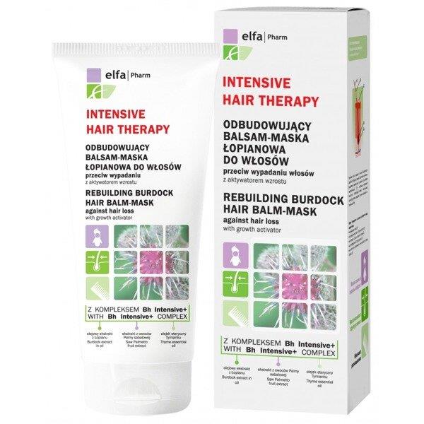 Elfa Pharm Intensive Hair Therapy Odbudowujący Balsam Łopianowa Maska do Włosów 200ml