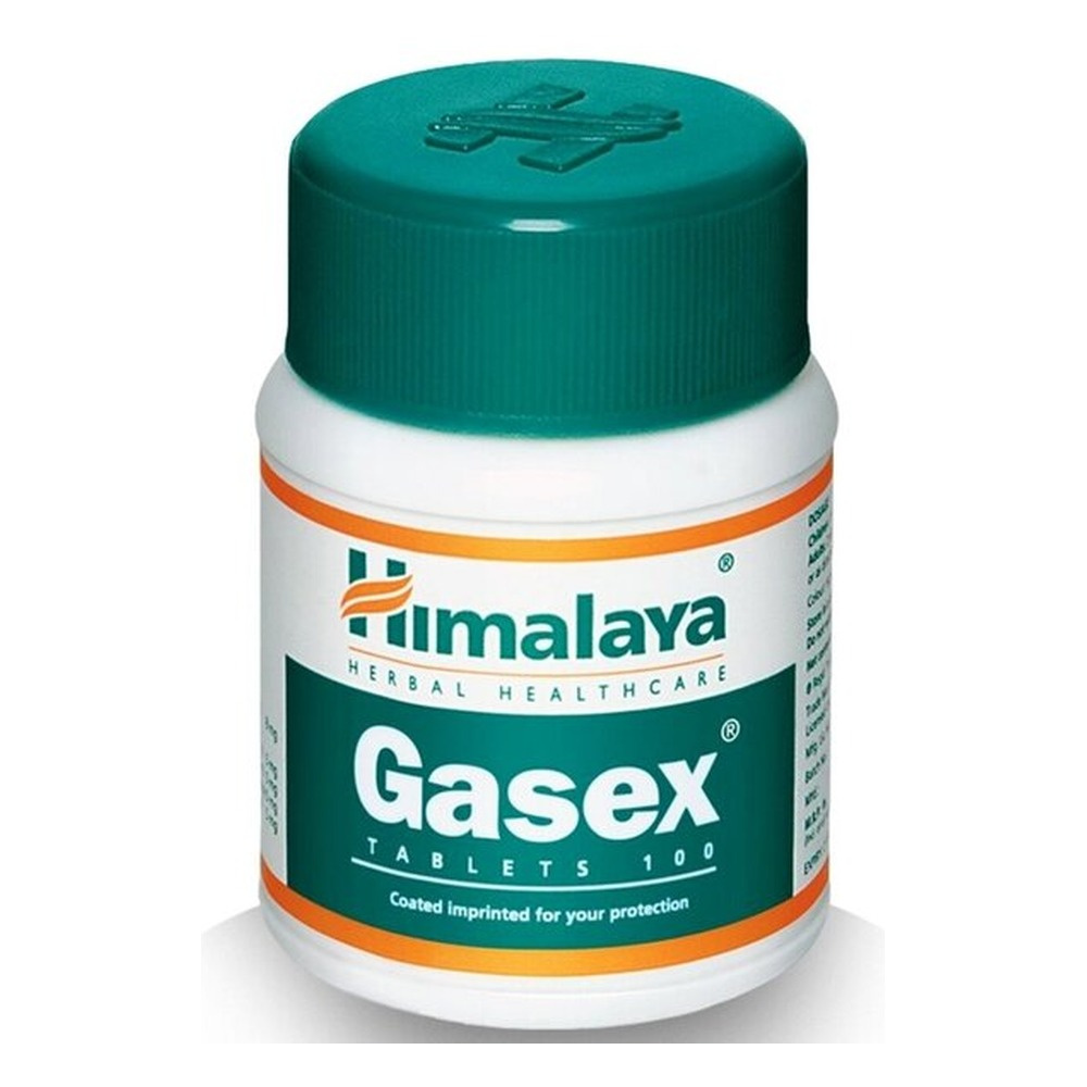 Himalaya Gasex Wsparcie Układu Pokarmowego 100 Tabletek
