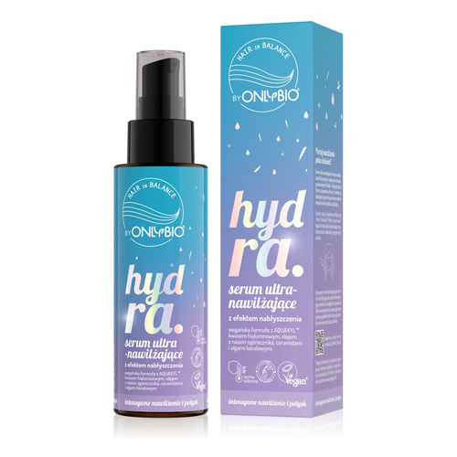 OnlyBio Hair in Balance Hydra Ultra-Moisturizing Serum with Shine Effect for Dry Hair 100ml