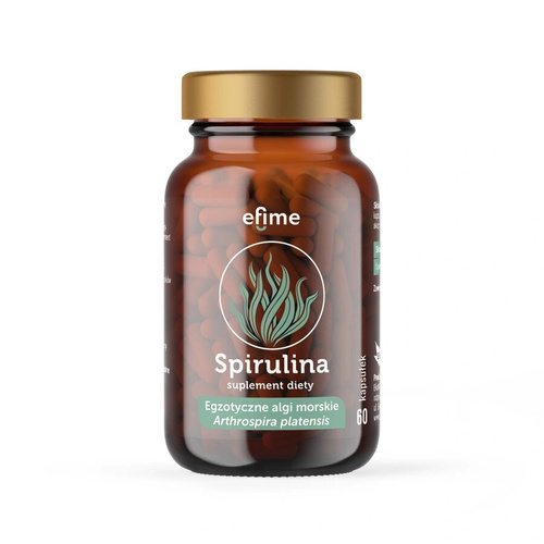 EkaMedica Efime Spirulina Exotic Sea Algae 60 Capsules Best Before 13.10.26