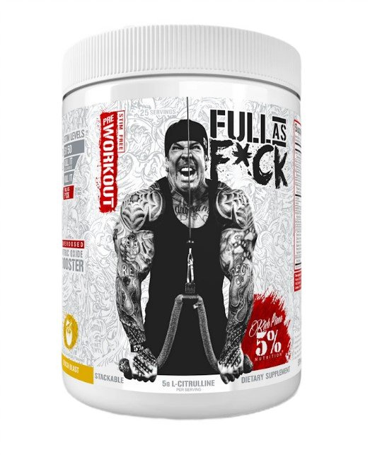 5% Nutrition Full As F*ck Legendary Series Przedtreningówka na Pompę Mięśniową Beach Blast 380g