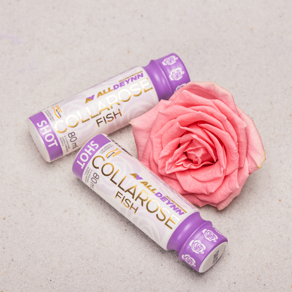 AllDeynn Collarose Fish Shot Hydrolizat Kolagenu Rybiego Orange Cherry 12x80ml
