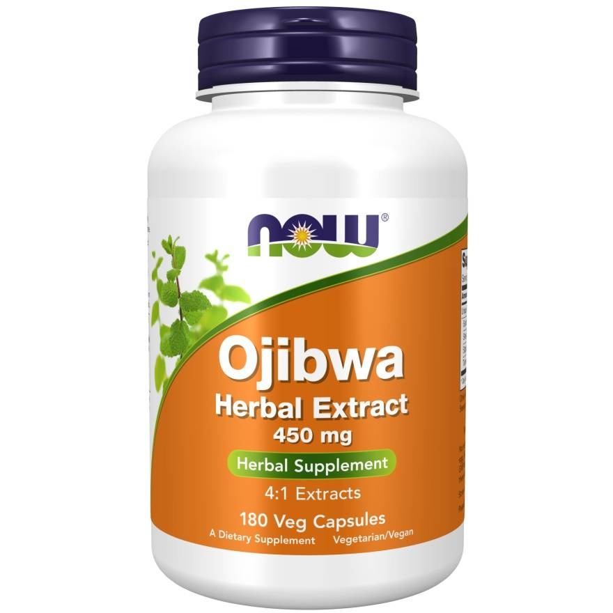Now Foods Ojibwa Herbal Extract 450mg 180 Kapsułek