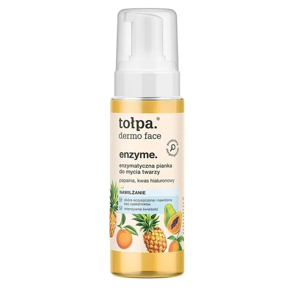 Tolpa Dermo Face Enzyme Foaming Face Cleanser With Papain and Hyaluronic Acid 150ml