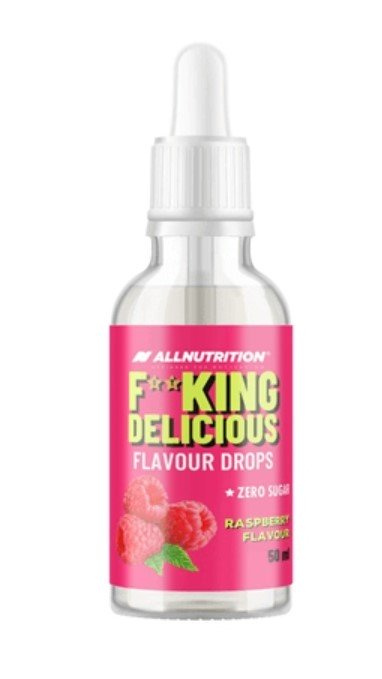 Allnutrition Fitking Delicious Flavour Drops Raspberry For Flavouring 50ml