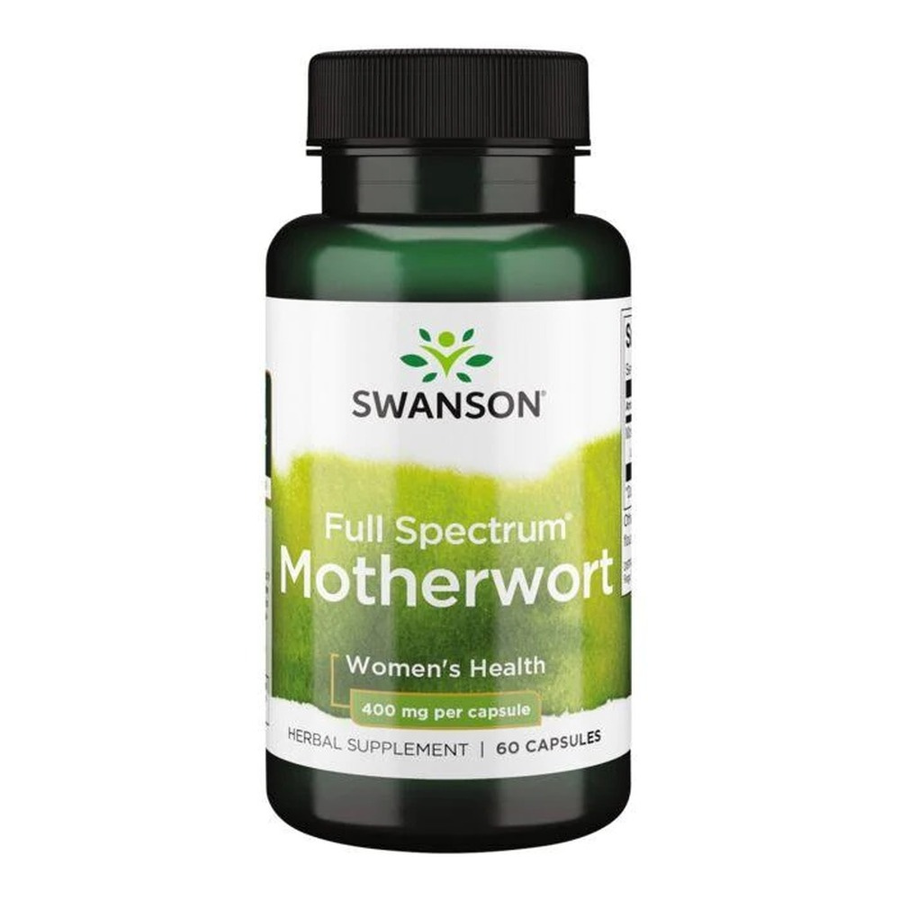 Swanson Full Spectrum Motherwort 400mg 60 Kapsułek