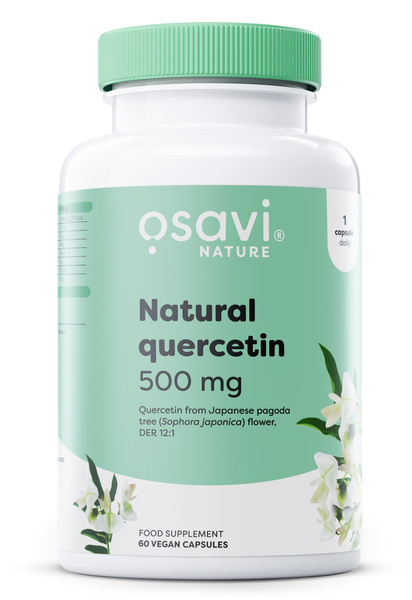 Osavi Kwercetyna Naturalna 500mg 60 kapsułek wegańskich na wsparcie antyoksydacyjne