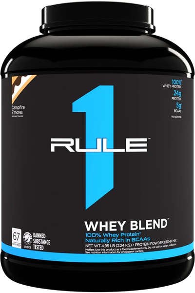 Rule One R1 Whey Blend, Campfire S'mores - 2240g