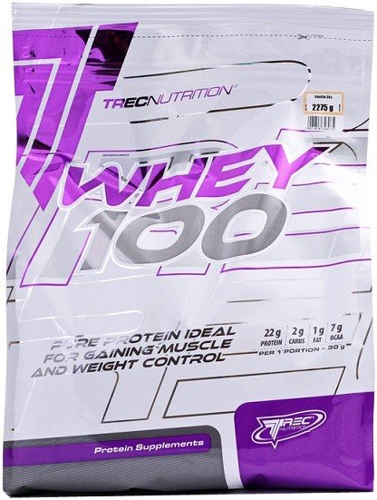 Whey 100 (Bag), Strawberry - 2275g