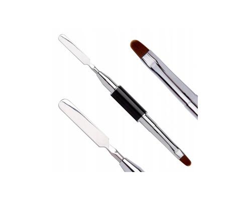 NeoNail Pędzelek Łopatka do Duo AcrylGel 1 Sztuka