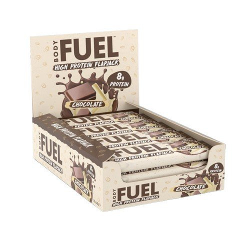 Applied Nutrition Bodyfuel Flapjack Chocolate High Protein Snack For Sustained Energy 12 x 40g