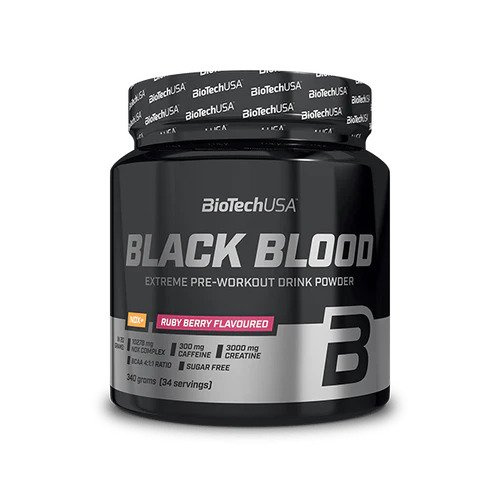 BioTechUSA Black Blood NOX+ Pre Workout For Intense Training 330g