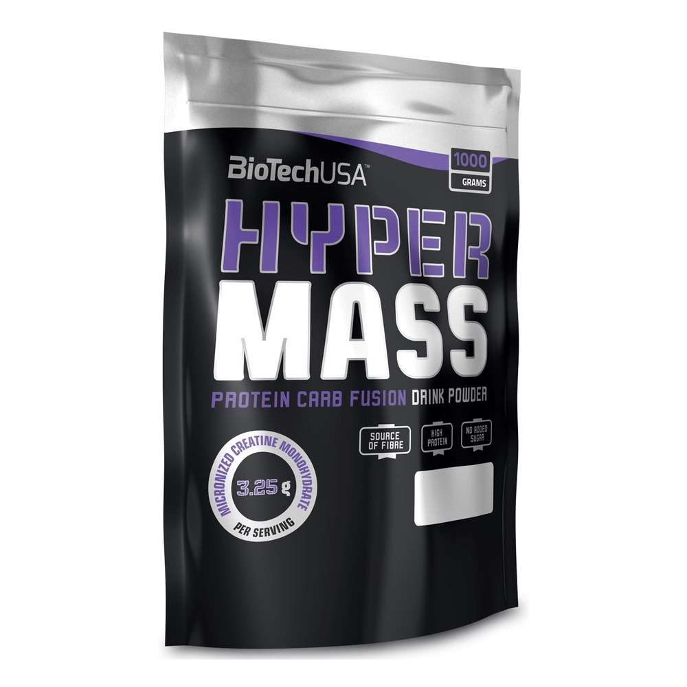 BioTechUSA Hyper Mass Gainer w proszku, Truskawka 1000g