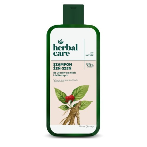 Herbal Care Regenerating Ginseng Shampoo for Fine and Delicate Hair 330ml