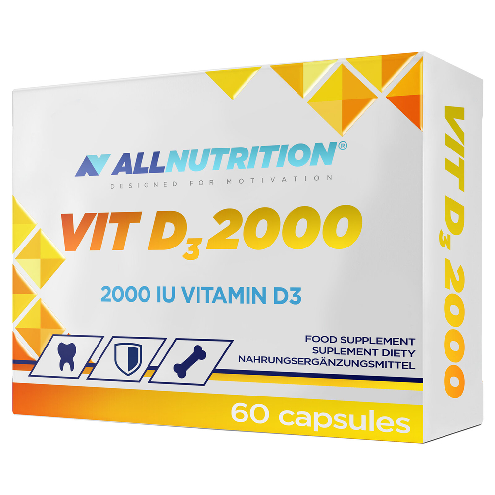 Allnutrition Witamina D3 2000 60 Kapsułek