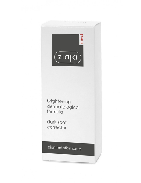 Ziaja Med Whitening Treatment Brightening Cream Gel for Dark Pigmentation Spots 30ml