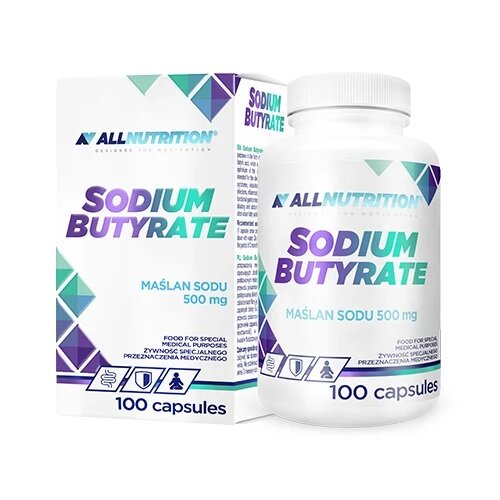 Allnutrition Sodium Butyrate Maślan Sodu 100 Kapsułek