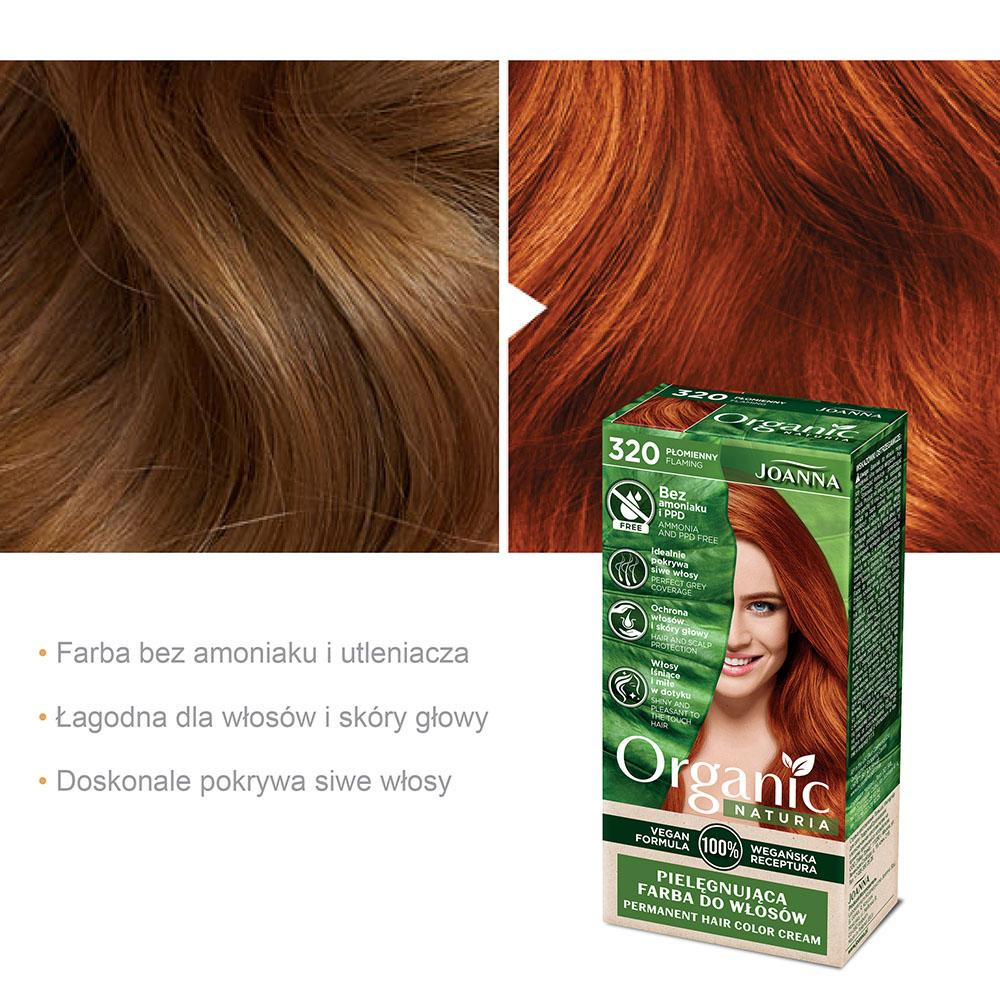 Joanna Organic Vegan Hair Dye No. 320 Flaming 1 Piece