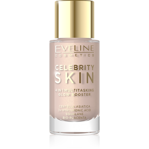 Eveline Celebrity Skin Glow Booster 4in1 Wielofunkcyjna Baza do Twarzy Nr 01 30ml