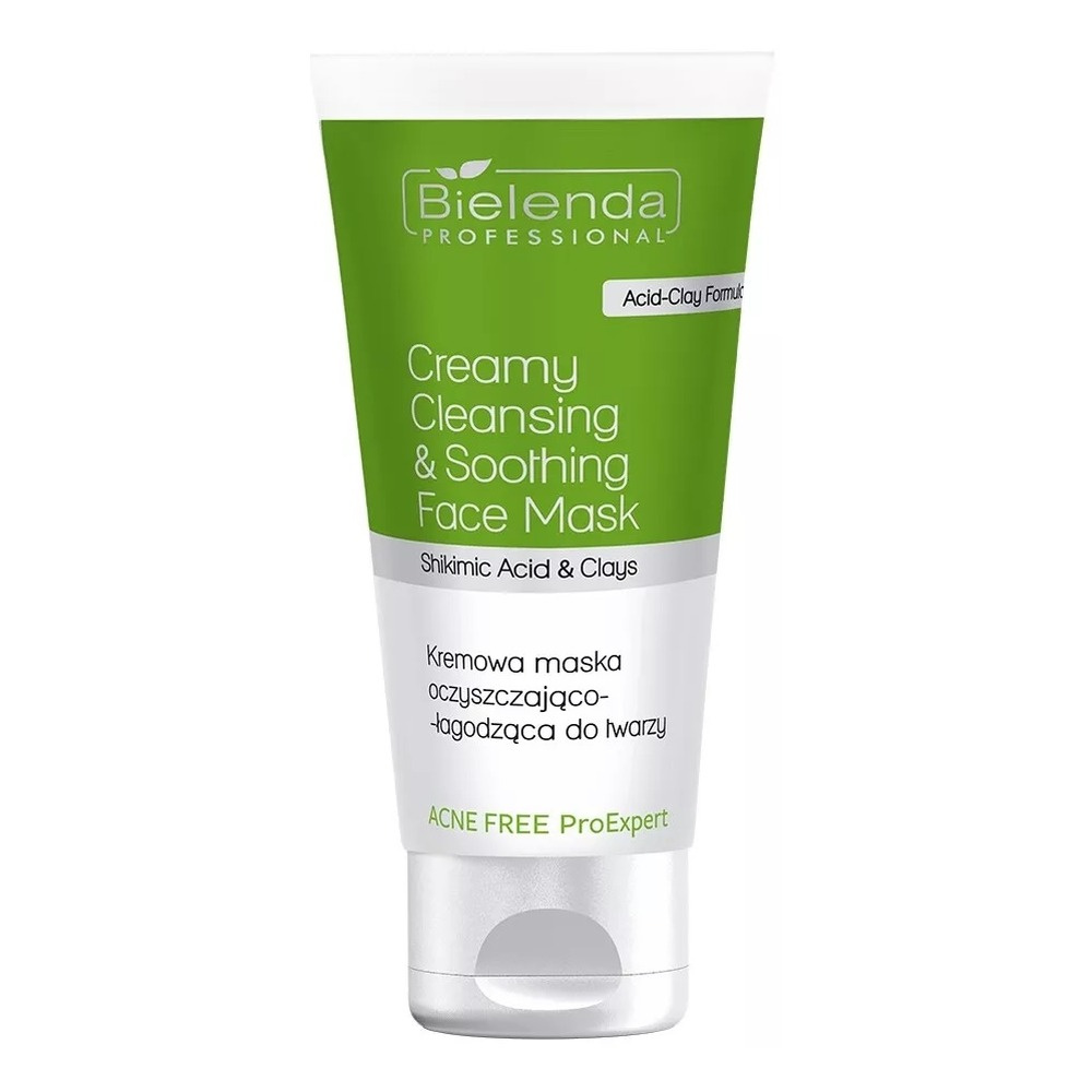Bielenda Professional Acne Free ProExpert Oczyszczająco-Łagodząca Kremowa Maska ​​150ml