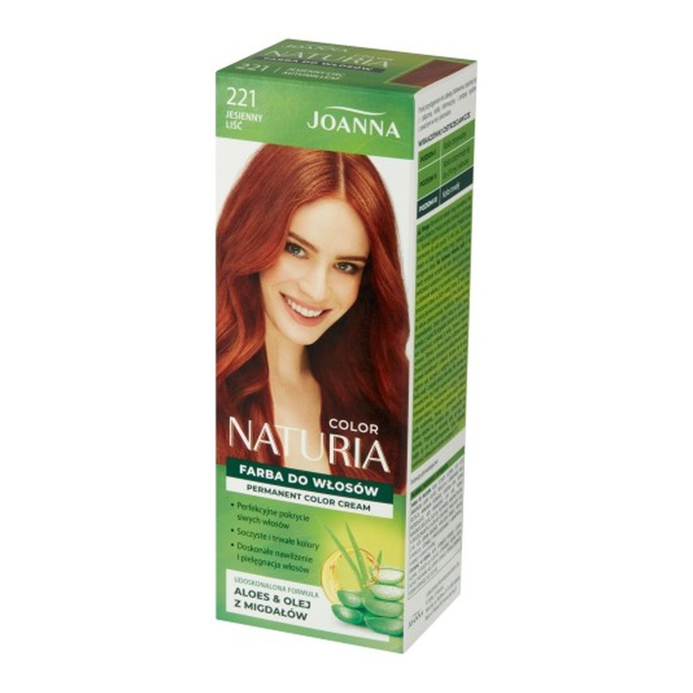 Joanna Naturia Color Farba do Włosów 221 Jesienny Liść 100ml