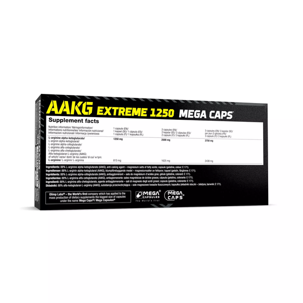 Olimp AAKG Extreme Mega Caps 120 Kapsułek