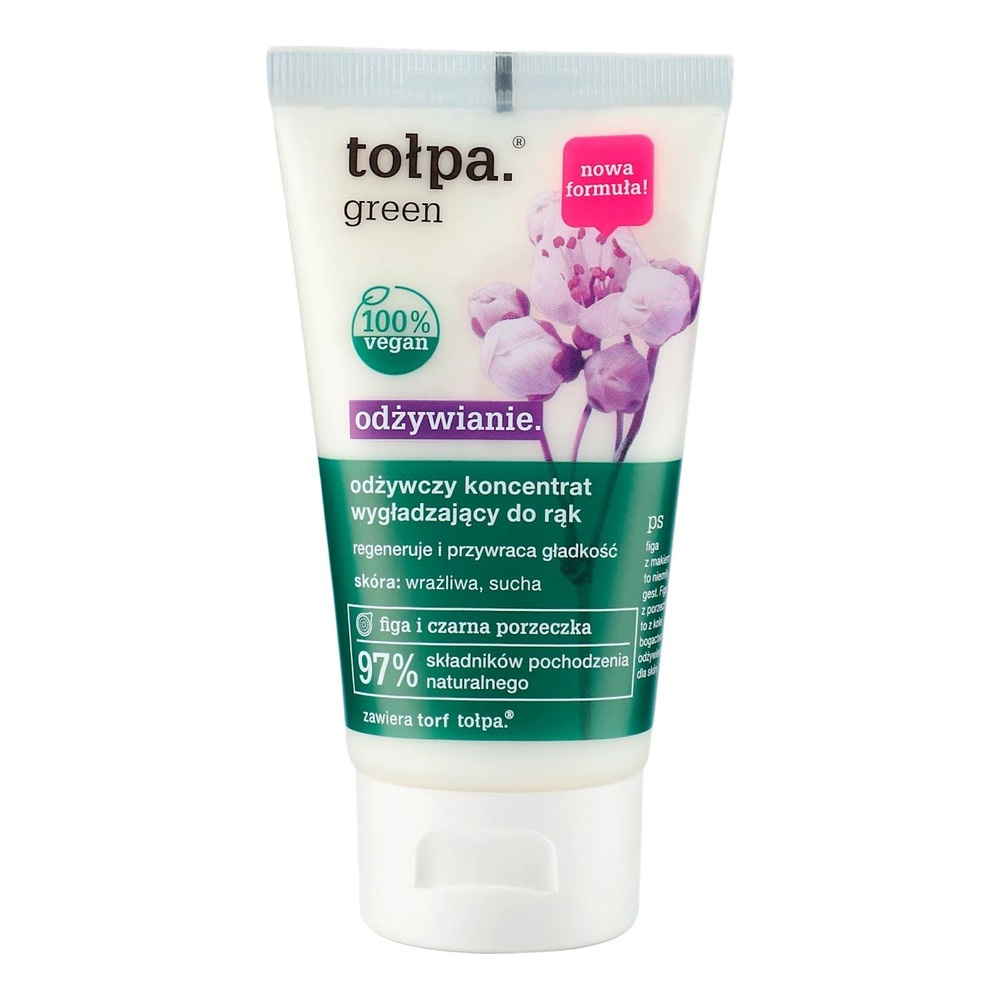Tolpa Green Odżywczy Wygładzający Koncentrat do Rąk Regenerująca Pielęgnacja 75ml