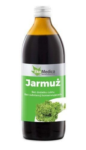 EkaMedica Sok Jarmuż Wspomaga Układ Sercowo Naczyniowy 500 ml