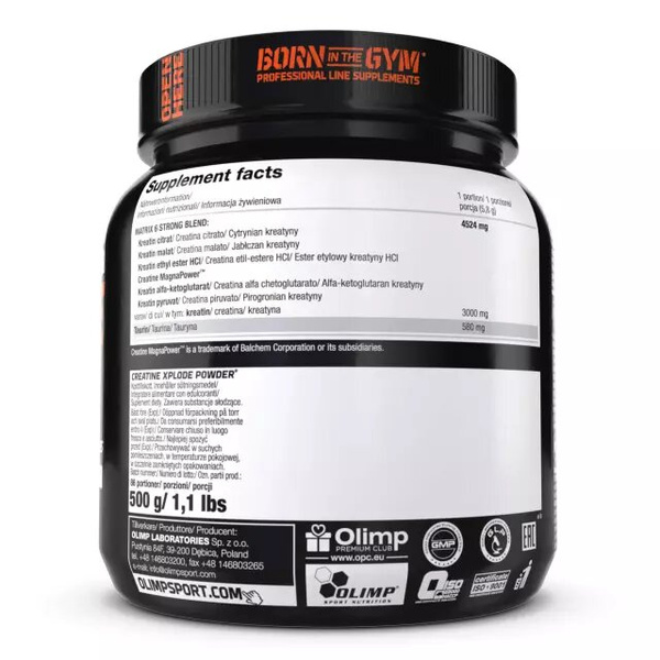 Olimp Creatine Xplode Grapefruit 500g