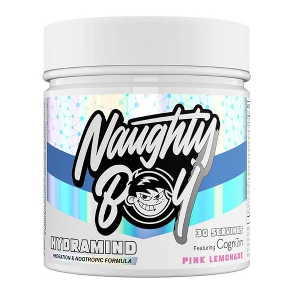 Naughty Boy Hydramind Pink Lemonade Powder for Hydration and Focus 282g