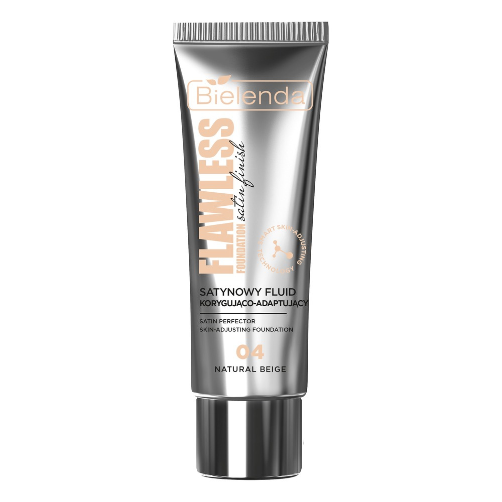 Bielenda Flawless Satynowy Fluid Korygująco- Adaptujący 04 Natural Beige 30g