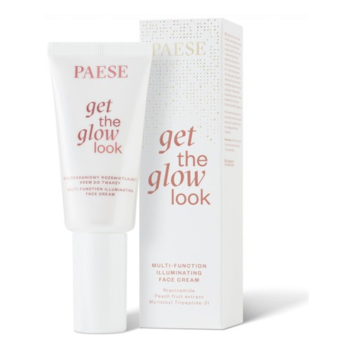 Paese Get The Glow Look Wielozadaniowy Rozświetlający Krem do Twarzy 30ml