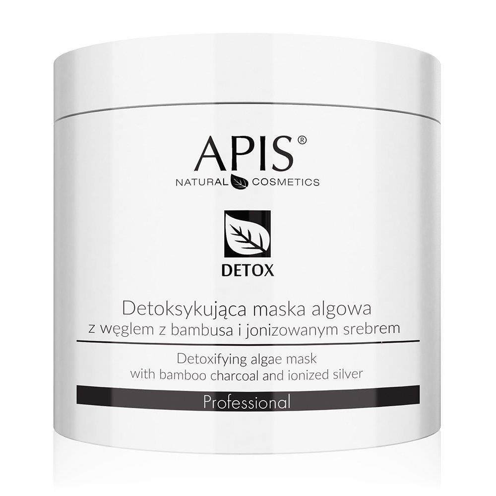 Apis Professional Detoxifying Algae Mask with Charcoal and Lonised Silver  200g