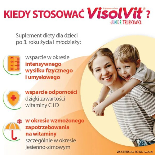 Visolvit Junior Strawberry 30 Sachets